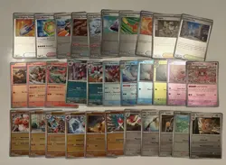 Pokemon TCG Perfect Order POR Reverse Holos Lot Of 32 Cards (Exact Cards In Pic) - Image 1