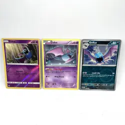 Zubat Golbat Crobat Evolution Line Pokemon TCG Card Lot - Image 2