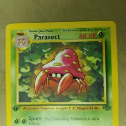 PARASECT 41/64 - 1st Edition - Jungle SET - VINTAGE WOTC POKEMON CARD - NM/LP - Image 2