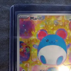 Pokemon Marill Illustration Rare Full Art Holo Card 232/217 Ascended Hero Eng - Image 2