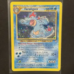 Feraligatr 5/111 Neo Genesis Holo Rare Card NM/LP - Image 1