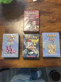 Pokemon Trading Card Game Blaine Theme Deck SEALED - Image 1