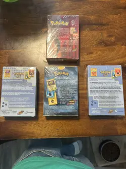 Pokemon Trading Card Game Blaine Theme Deck SEALED - Image 2