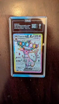 TAG 9 Espeon ex SVP175 Sv: Scarlet & Violet Promo Cards Holo - Image 1