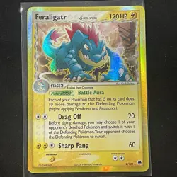 Pokemon Dragon Frontiers Feraligatr Holo Card Delta Species 2/101 LP Condition - Image 1