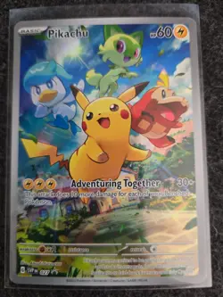 Pikachu 027 Sv: Scarlet & Violet Promo Cards Holo - Image 1