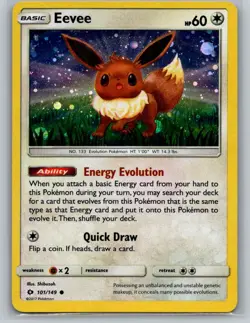 Eevee Cosmos Holo Holo Promo Miscellaneous Cards & Products 101/149 NM - Image 1