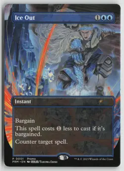 Ice Out Lightly Played 1 WPN & Gateway Promos Magic: The Gathering - Image 1