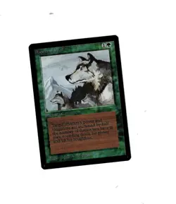 Magic the Gathering ASPECT OF WOLF Beta MTG - Image 1