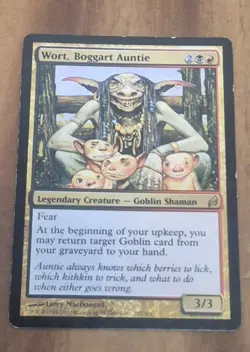 Wort, Boggart Auntie Lorwyn Regular Moderately Played - Image 1