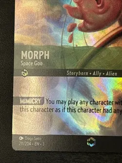 Lorcana - Morph - Space Goo 211/204 Enchanted - Holofoil NM Into the Inklands - Image 5