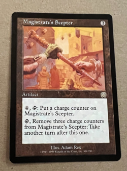 Magistrate's Scepter - Mercadian Masques - MTG - Magic the Gathering - Image 1