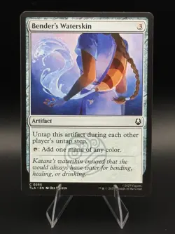 MTG Bender's Waterskin 255 Avatar: The Last Airbender NM Regular - Image 1