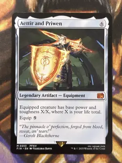 Aettir and Priwen #0253 MTG Final Fantasy Regular English - NM 🔥 - Image 1