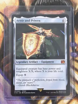 Aettir and Priwen #0253 MTG Final Fantasy Regular English - NM 🔥 - Image 3