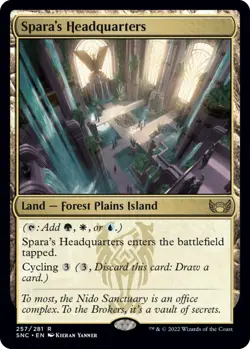 Spara's Headquarters x1 MTG Magic the Gathering - Streets of New Capenna - Image 1