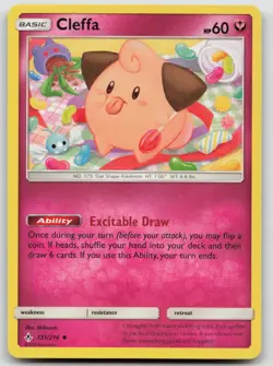 Cleffa 131/214 Unbroken Bonds Pokemon LP - Image 1