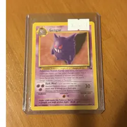 Wizards of the Coast Pokemon TCG Gengar 20/62 Fossil Holo Rare Unlimited ENG - Image 1