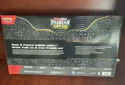 Pokemon TCG Paldean Fates Great Tusk ex & Iron Treads ex Premium Box - Image 2