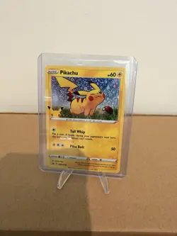 2020 Basic Pikachu HP 60 Pokemon Nintendo No. 025 Card - Image 1