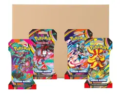 Pokemon Mega Evolution Chaos Rising Sleeved Booster 144 Pack Case #UBI - Image 1