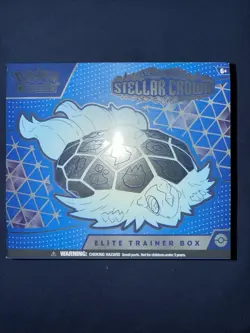 Pokemon TCG - Stellar Crown Elite Trainer Box ETB New/Factory Sealed - Image 1