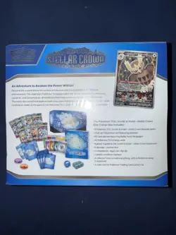 Pokemon TCG - Stellar Crown Elite Trainer Box ETB New/Factory Sealed - Image 2