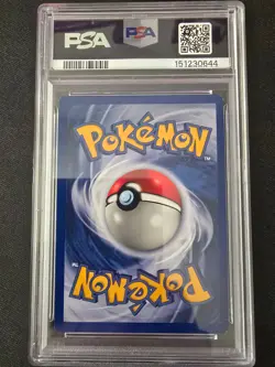 2002 Pokemon Neo Destiny Light Dragonite Holo #14/105 PSA 7 - Image 2