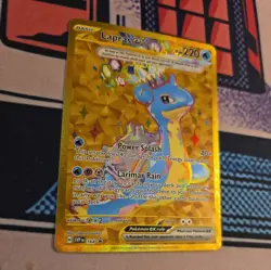 Lapras EX SVP 164 Black Star Promo Gold Pokemon Card - Image 2