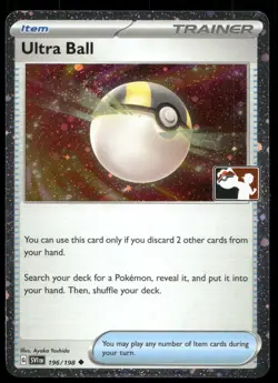 ULTRA BALL 196/198 UC PRIZE PACK SERIES CARDS POKEMON NM/M - Image 1