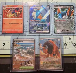 Pokemon Chaos Rising Card Lot - Image 1