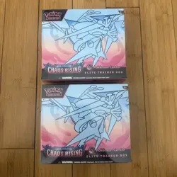 Pokemon TCG Chaos Rising Pokemon Center ETB Lot of 2 New Factory Sealed - Image 1