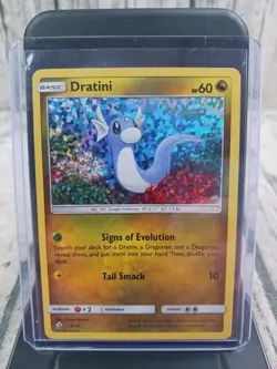 McDonalds Happy Meal Pokemon Dratini Holo Confetti Promo Trading Card - Image 1