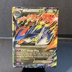 Pokemon TCG M Salamence EX XY171 Black Star Promo Rare Card - Image 1