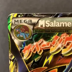 Pokemon TCG M Salamence EX XY171 Black Star Promo Rare Card - Image 3