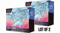 🔥 POKEMON CHAOS RISING POKEMON CENTER ELITE TRAINER BOX ETB - LOT OF 2 SEALED - Image 1
