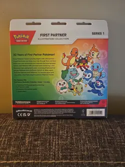 Pokemon TCG First Partner Illustration Collection Series 1 Box SEALED - Image 2