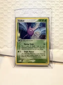 Pokemon TCG Crobat Holo 3/101 Hidden Gem EX Hidden Legends Rare Holo - Image 1