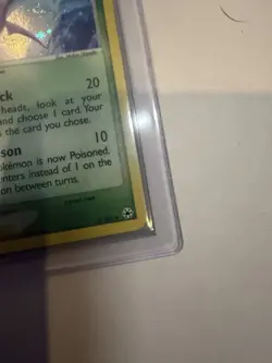 Pokemon TCG Crobat Holo 3/101 Hidden Gem EX Hidden Legends Rare Holo - Image 2