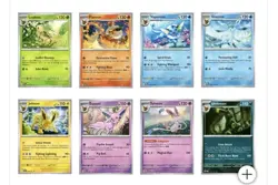 PokemonTCG Prismatic Evolutions Costco 8 Mini-Tin Bundle w Promo Cards (PRESALE) - Image 3