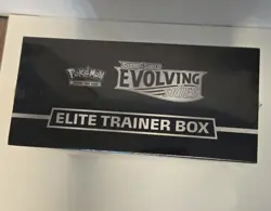 Pokemon Evolving Skies Elite Trainer Box ETB Sealed W/ Plastic Protector Case - Image 2