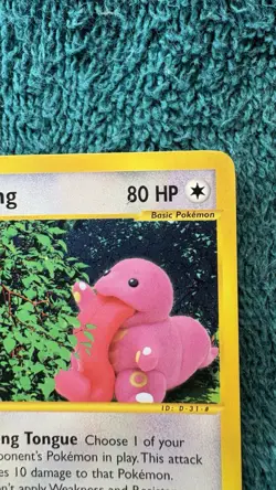 Lickitung (2002) Aquapolis #090 (2003) Uncommon LP Pokemon - Image 3