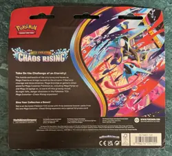 Pokemon Chaos Rising Error 3 Pack Blister Charmeleon Promo Upside Down Packs WOW - Image 4