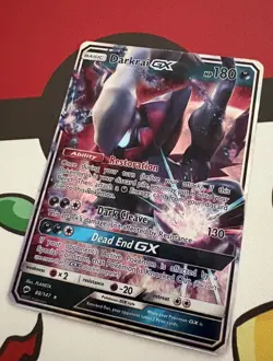 Pokemon TCG Darkrai GX 088a/147 Alternate Art Promos Holo - Image 1
