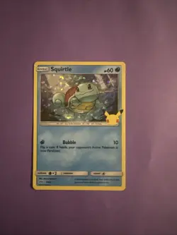 Squirtle 017/025 Holo McDonald's 25th Anniversary Promo Card - Pokemon TCG - Image 1