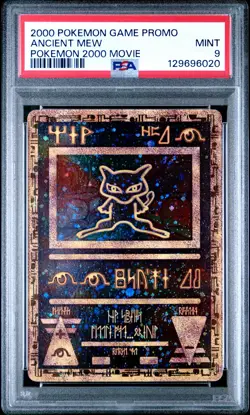 2000 POKEMON GAME MOVIE POKEMON 2000 MOVIE ANCIENT MEW PSA 9 - Image 1