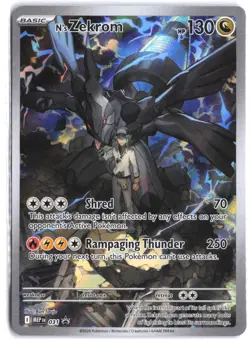 N's Zekrom 031 Holofoil Promo ME: Mega Evolution Promo Pokemon - Image 1