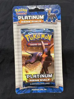 Pokemon TCG Platinum Rising Rivals Blister Houndoom Art *Factory Sealed* 2009 - Image 1
