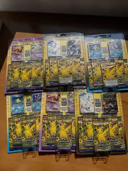 Pokemon Chinese S8a 25th Anniversary 3 "Rapture" Gift Boxes- One of Each IN HAND - Image 3