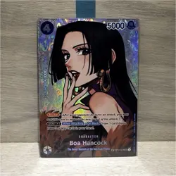 One Piece Card Game Boa Hancock OP01-078 Alt Art Holo SR 5000 English - Image 1